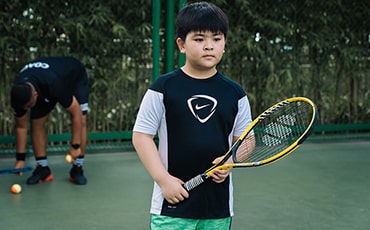 lớp dạy tennis cho trẻ em tại Hà Nội